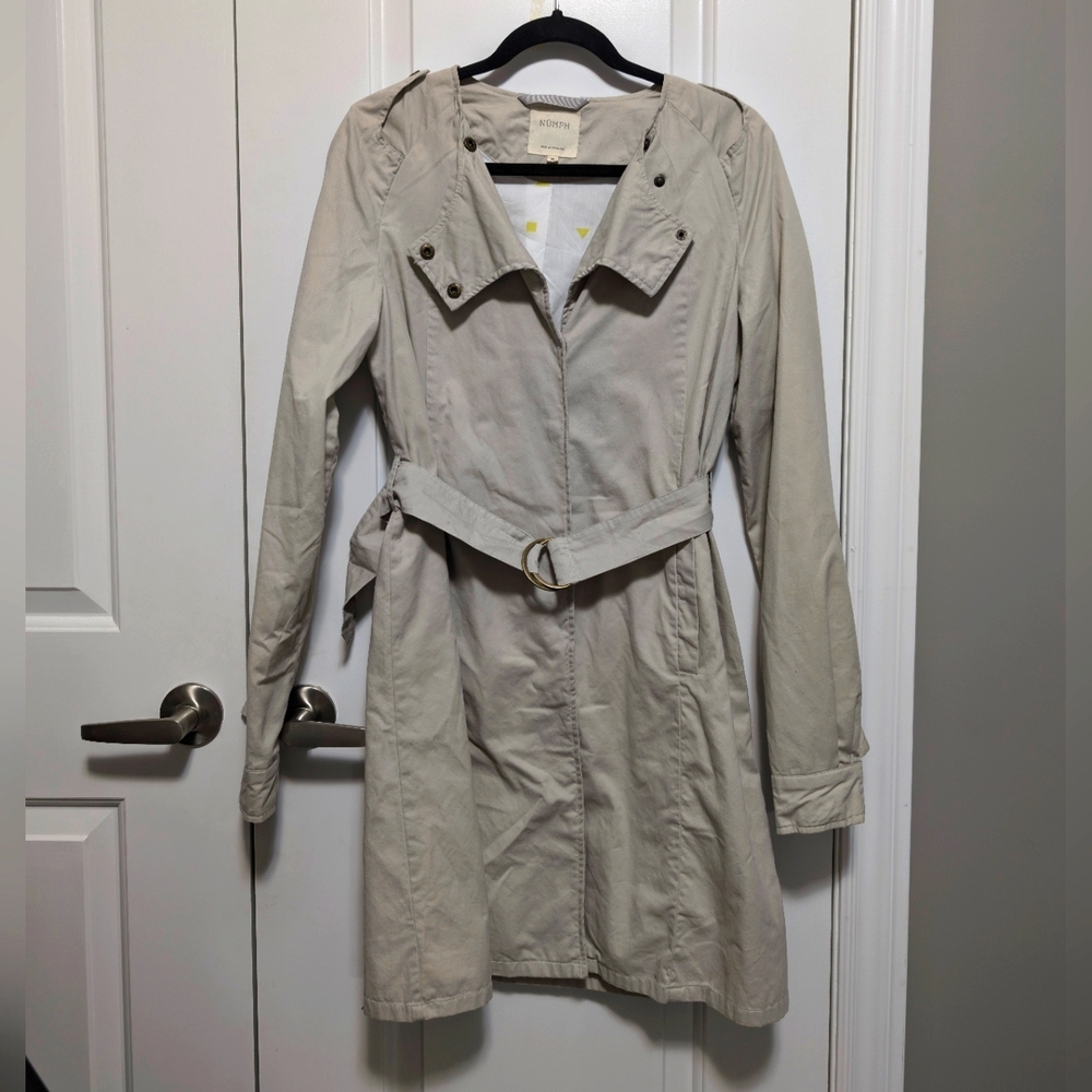 Numph Anthropologie Trench Coat
